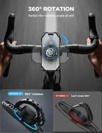 JOYROOM Bike Phone Holder, 2024 Upgrade Phone Mount - Image 4