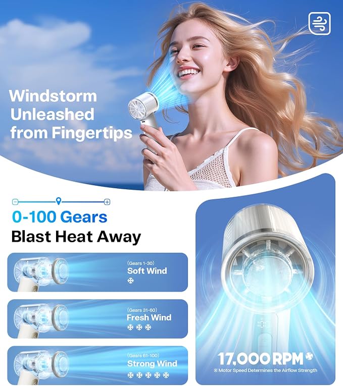 TORRAS COOLiFY iva Handheld Fan - Image 3