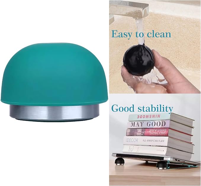 Laptop Cooling Stand, Ergonomic Laptop Cooling Pad Small Invisible Cooler Ball - Image 4