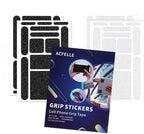 4Pack Phone Grip Tape, Finger Grip Stickers Decal Waterproof Pre-Cut Non Slip by ACFELLE