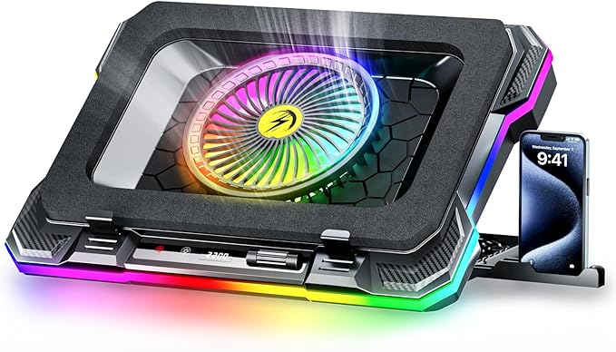 ChillCore RGB Gaming Laptop Cooling Pad by ChillCore