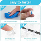 100PCS Cable Clips, Adhesive Wire Clips Organizer Cord Clips Management - Image 4