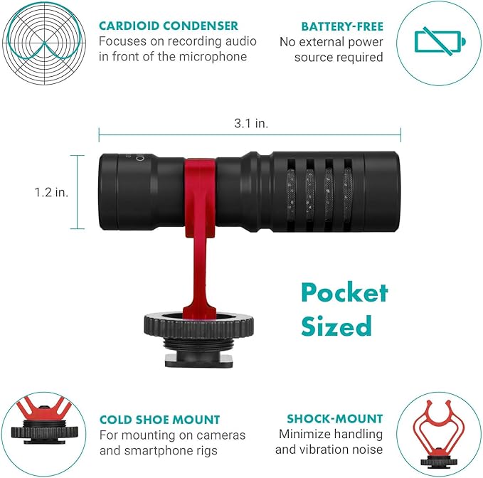 Movo VXR10 Universal Shotgun Mic - Image 4