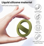 Magnetic Silicone Ring Grip Phone Holder, Loop Grip Phone Holder, Magnetic - Image 3