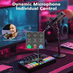 Podcast Equipment Bundle for 4, Audio Interface - Image 3