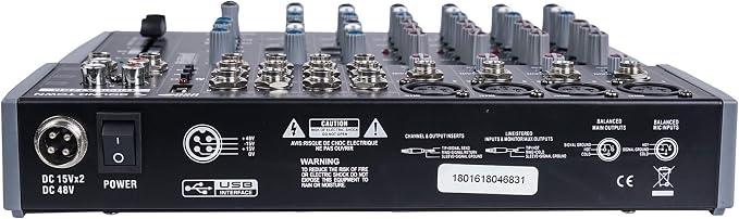 Sound Town Professional 12-Channel Audio Mixer - Image 3
