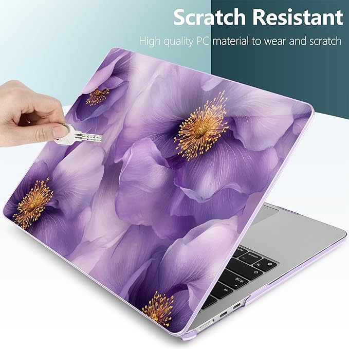 TWOLSKOO Compatible with M4 MacBook Air 13.6 inch Case 2025-2022 Release M4 - Image 5