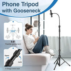 82" Tripod for iPhone, Phone Tripod Compatible - Image 3