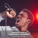 BASN Mix-PD in Ear Monitor, 1Planar Driver + 1Dynamic Driver HiFi IEM Earphones - Image 6