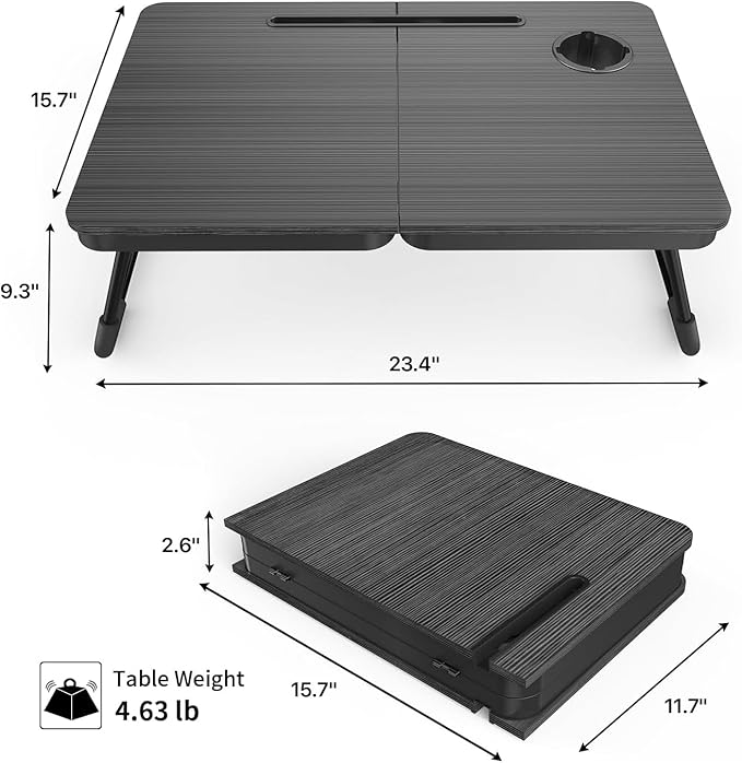 BUYIFY Foldable Laptop Bed Desk - Image 6