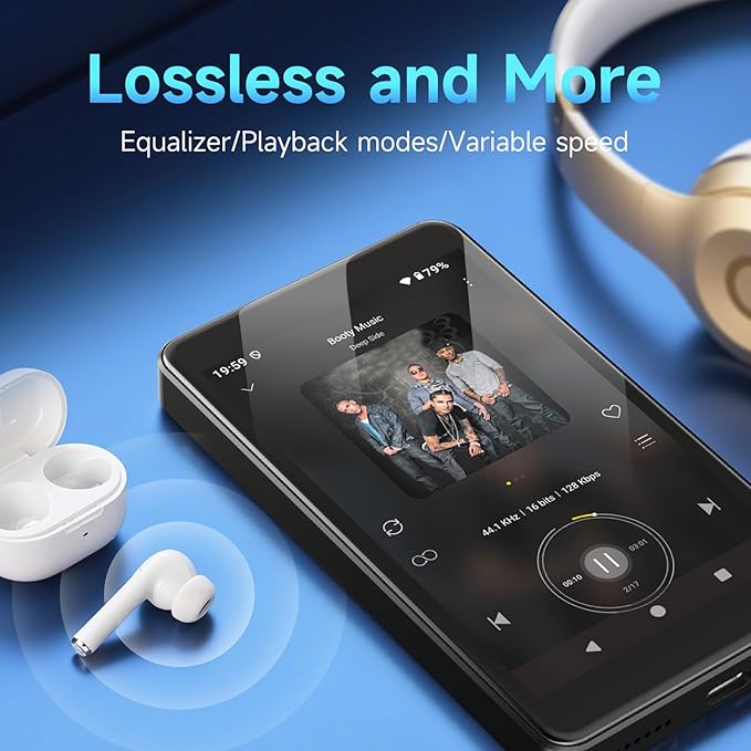 96GB MP3 Player with Bluetooth and WiFi, Android 14 MP3 Player with Spotify Kids - Image 8