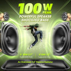 W-KING Portable Loud Bluetooth Speaker Wireless, 100W Max IPX6 Waterproof - Image 2
