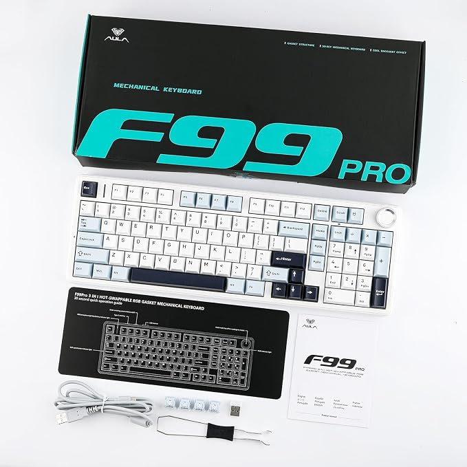 EPOMAKER X Aula F99 PRO Wireless Gaming Keyboard - Image 8