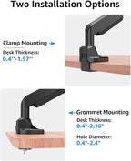 MOUNTUP Single Monitor Mount fits 22''-43'' Ultrawide Screen, Holds 6.6-33lbs - Image 8