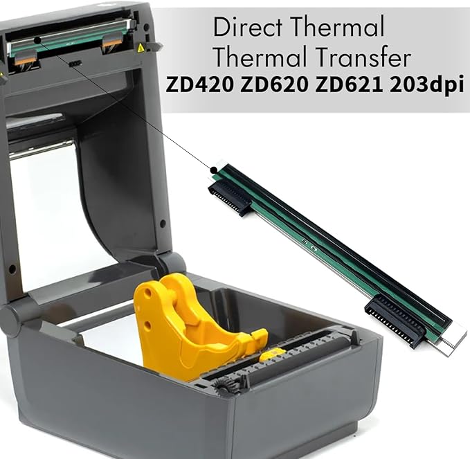 P1080383-226 New Printhead for Zebra ZD420 ZD620 ZD621 Thermal Desktop Printer - Image 4