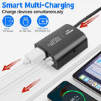 150W Car Power Inverter DC 12V to 110V AC Car Outlet Adapter - Image 4