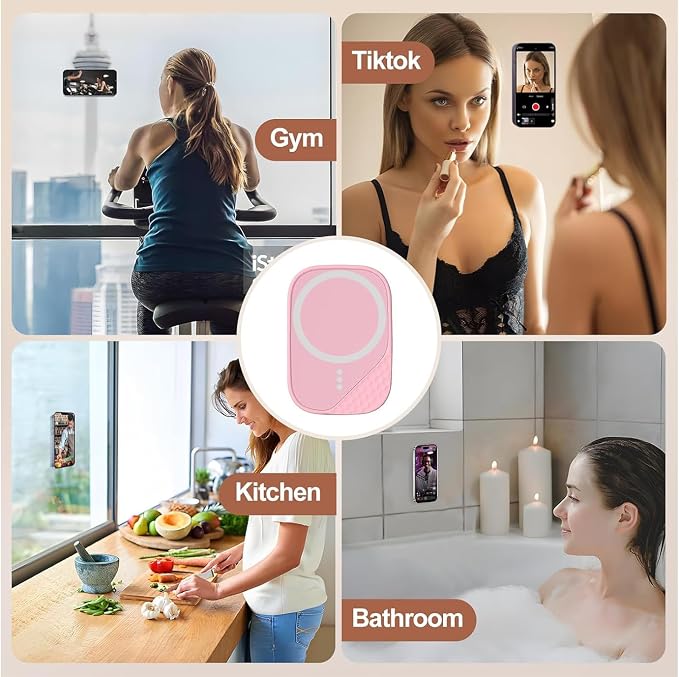 Magnetic Phone Suction Grip, Shower Phone Holder - Image 5