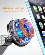 Magnetic Tablet Stand for Desk Aluminum Alloy Phone iPad Desk Holder Overhead - Image 5
