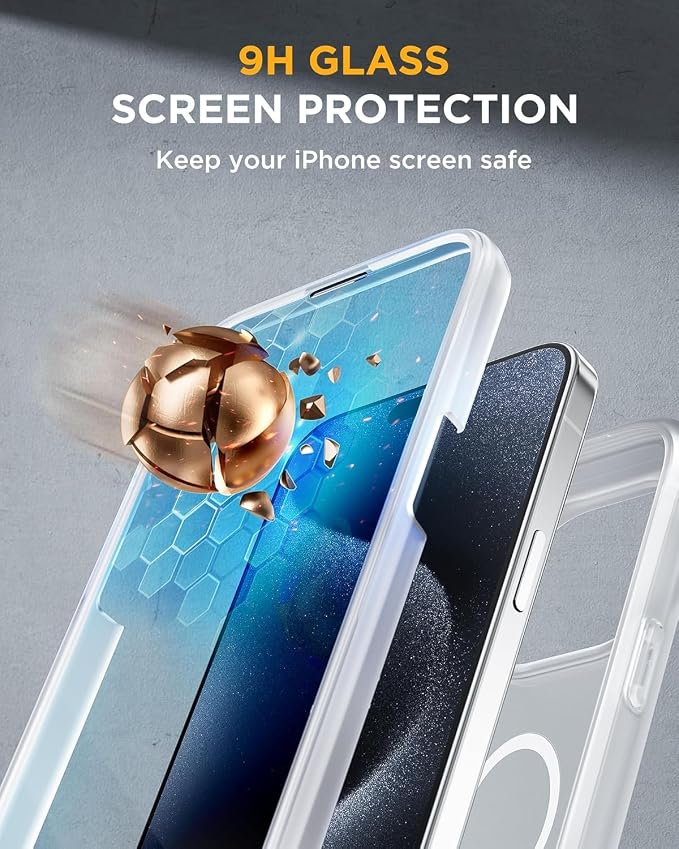 Miracase Magnetic for iPhone 12 Pro Max Case Full-Body Phone case - Image 3