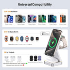 【2025 Upgraded】 Wireless Charger 3 in 1, Foldable Wireless Charging Station - Image 7