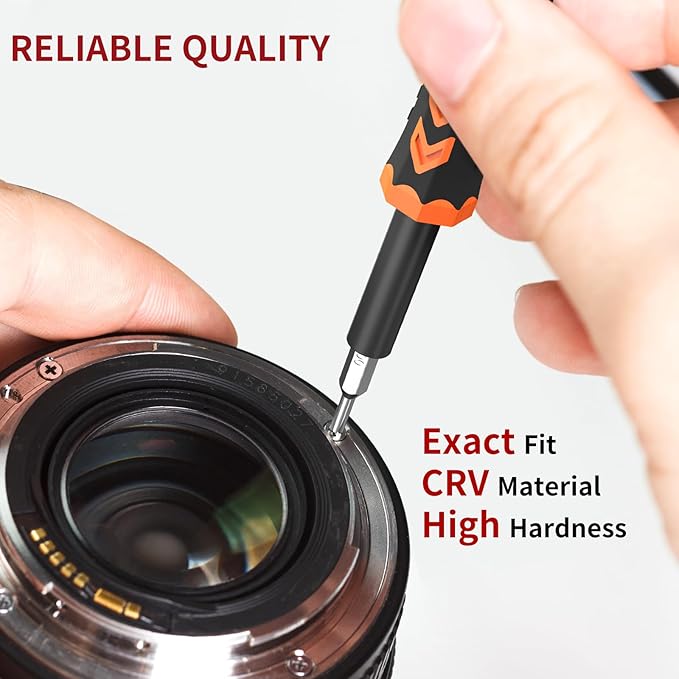 SHARDEN 58 in 1 Small Precision Screwdriver Set Magnetic Mini Screwdriver Set - Image 4