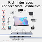 Portable Monitor OLED 15.6 Inch Touchscreen 4K UHD 3840X2160 100% DCI-P3 - Image 4