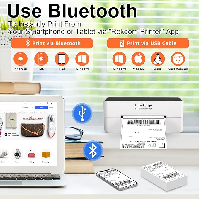 Ecommerce Label Printer 4x6, Compatible - Image 3