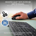 Cherry Stream Comfort Desktop Wireless Keyboard and Mouse | USB SX Scissors - Image 4