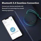 Monster Bluetooth Speaker, IPX8 Shower Speaker Waterproof, Extra Long Playtime - Image 4