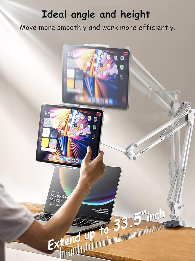 Foldable Tablet Stand, Tablet Mount Adjustable - Image 5