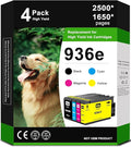 936e Ink Cartridges High Yield Combo 4-Pack Compatible by Kminoteh