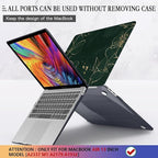 CISSOOK Case for MacBook Air 13 inch 2021 M1 A2337 A2179 A1932, Hard Shell - Image 5