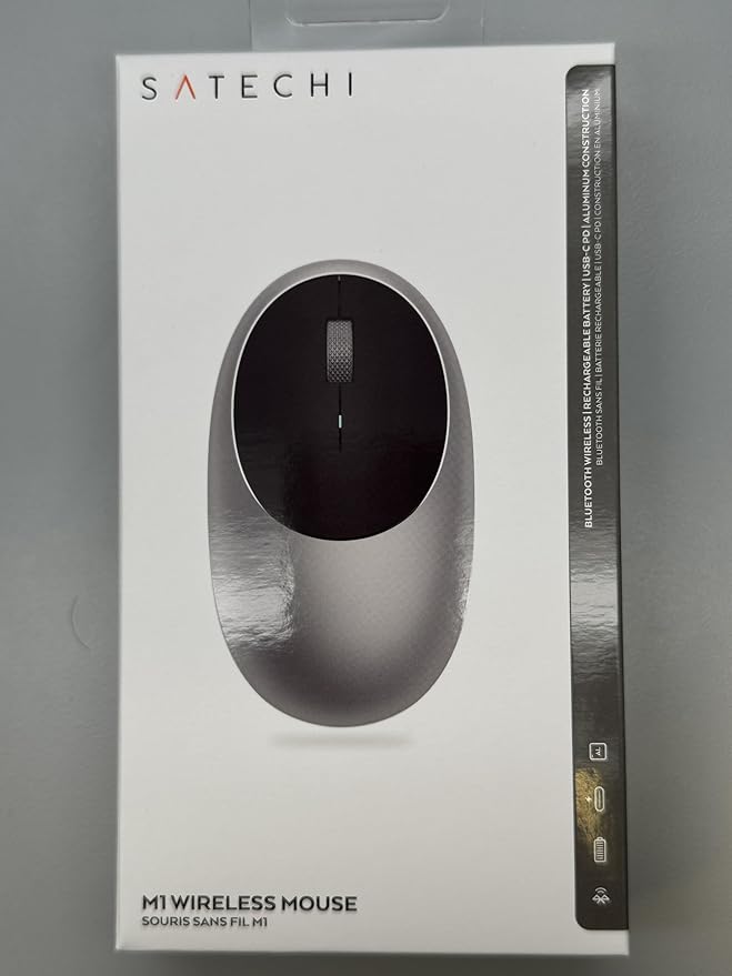 Satechi M1 Wireless Bluetooth Mouse, USB-C Rechargeable, Compact & Portable - Image 7