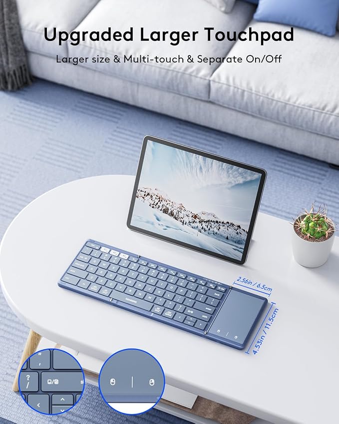 Samsers Foldable Bluetooth Keyboard - Image 3