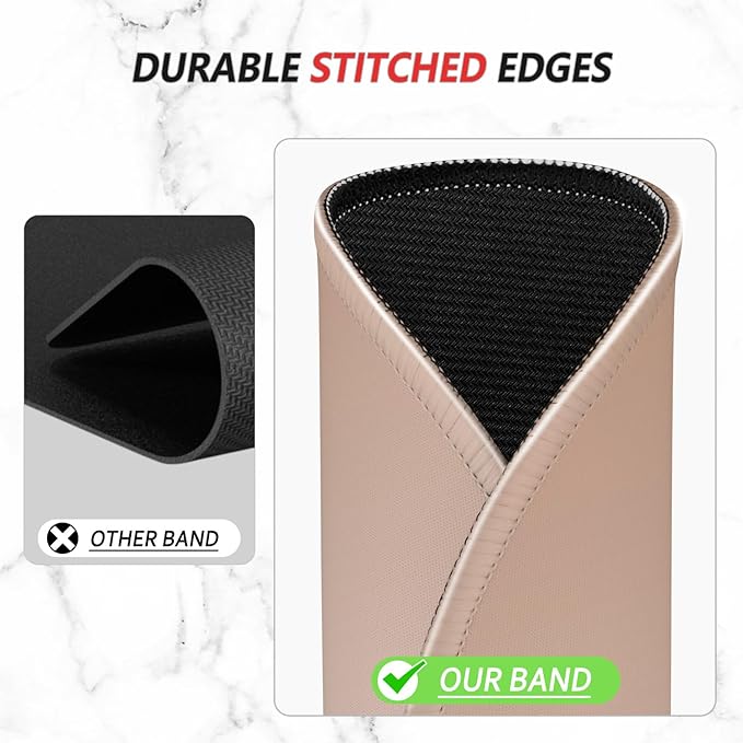 ITNRSIIET Mouse Pad Non-Slip Rubber Base Smooth Surface Stitched Edges - Image 5
