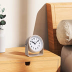 Analog Alarm Clock, Silent Non-Ticking Quartz Movement, Battery-Operated - Image 7