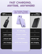 Portable Charger, 12000mAh 22.5W USB C Fast Charging Power Bank - Image 2