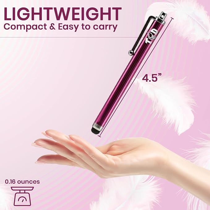 TCD 10 Pack Stylus Pen for Touch Screen, Universal Capacitive Digital Stylus - Image 6