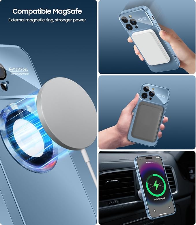 Magnetic for iPhone 12 Pro Case, Compatible - Image 3