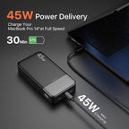 Portable Power Bank, 20000mAh 45W Portable Charger, PD3.0 QC4.0 Fast Charging - Image 2