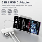 USB C to 3.5mm Jack Headphone Adapter - Image 2