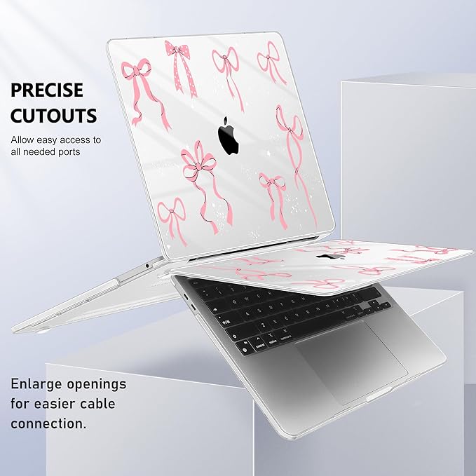 Case for MacBook Pro 13 inch with/Without Touch Bar, Hard Shell + Keyboard - Image 8
