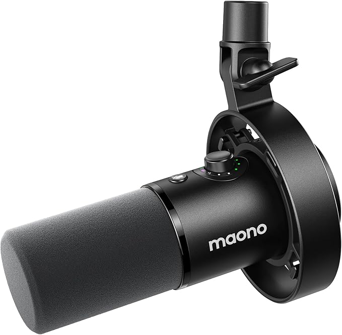 MAONO Dynamic Microphone-XLR USB Podcast Recording Mic: by MAONO