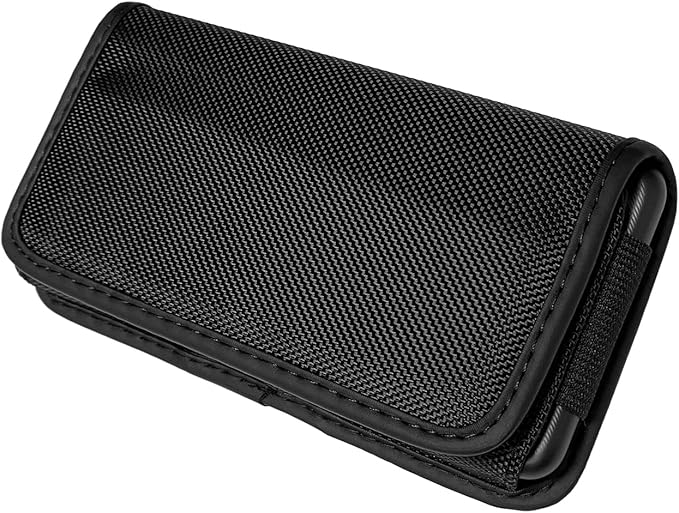 Nylon Cell Phone Holster for Google Pixel 5, Alcatel Insight, Samsung Galaxy - Image 8
