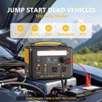 VTOMAN Jump 600X Portable Power Station 600W, 299Wh Solar Generator LiFePO4 - Image 4