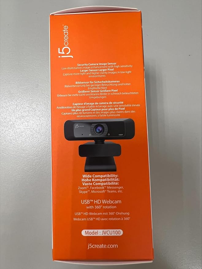 j5create USB Streaming Webcam - Image 10