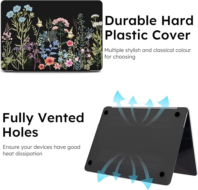 iCasso for MacBook Air 13 inch Case 2025 2024-2022 Release M4 A3240 M3 A3113 - Image 5