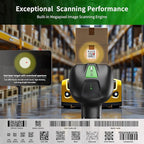 NETUM 2D QR Industrial Bluetooth Barcode Scanner - Image 3