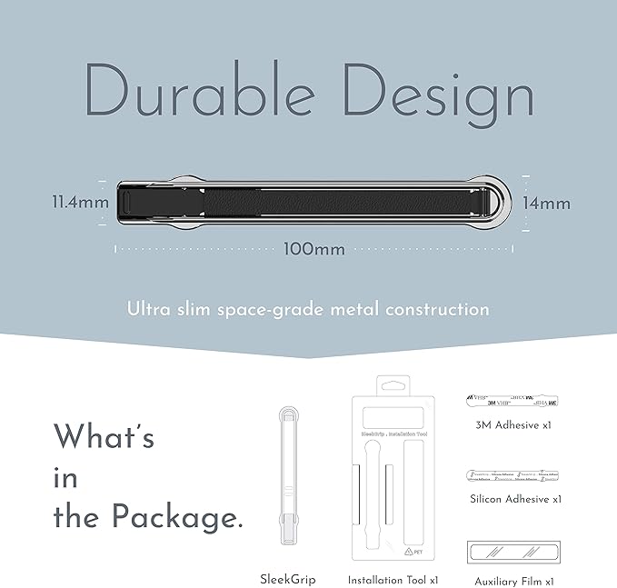 SleekGrip Premium, Swappable Phone Stand & Phone Grip - Image 5