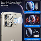 Esanik 2 Pack for iPhone 15 Pro/iPhone 15 Pro Max Camera Lens Protector - Image 2